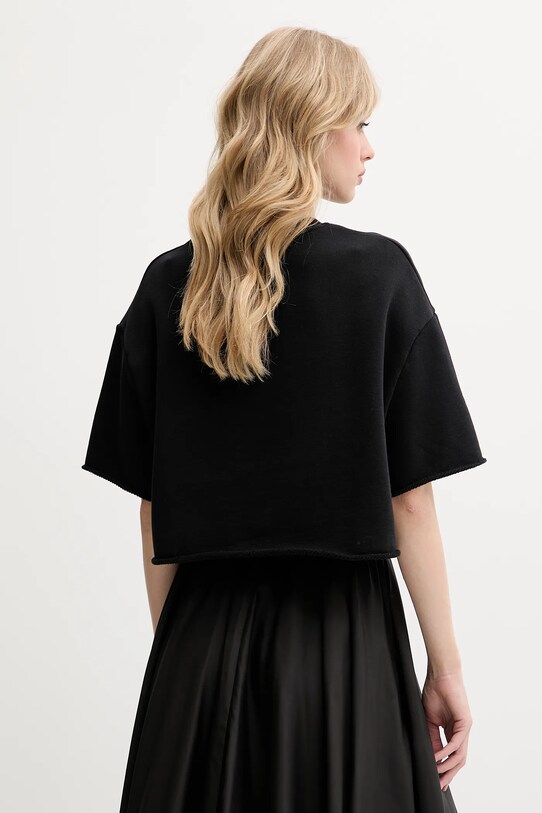 Îmbrăcăminte IRO tricou din bumbac WF14OLINDA negru