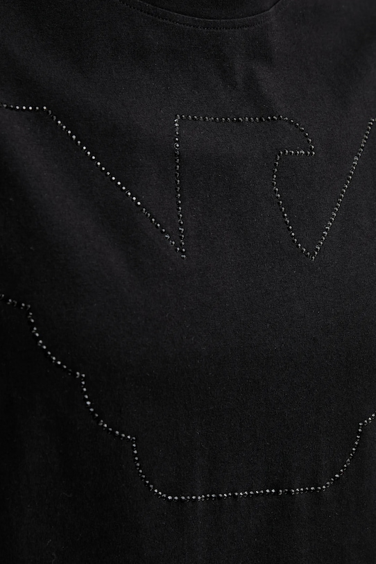 Emporio Armani t-shirt bawełniany EW000897.AF12573 czarny