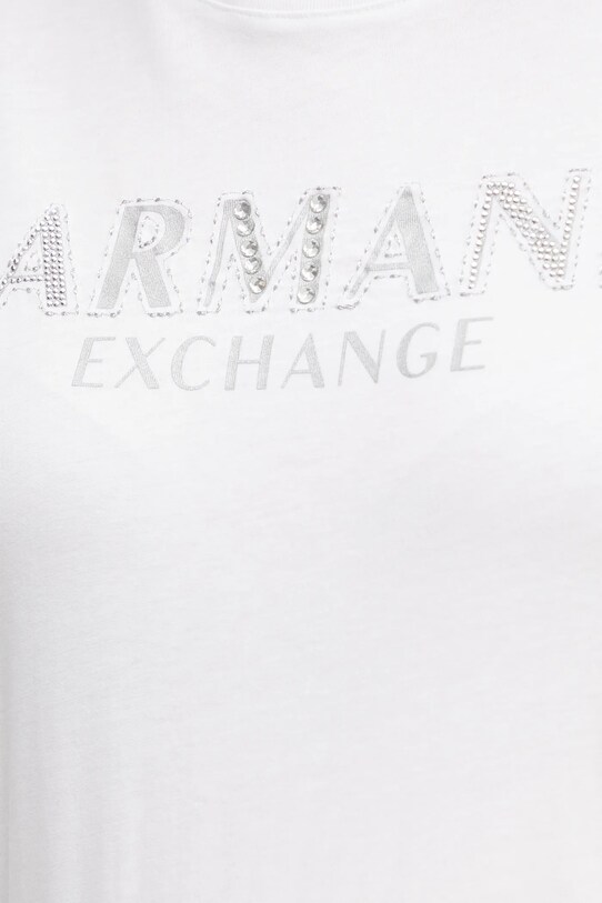 Armani Exchange tricou din bumbac XW000387.AF10354 alb