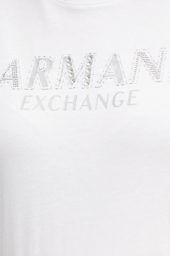 Armani Exchange t-shirt in cotone XW000387.AF10354 bianco