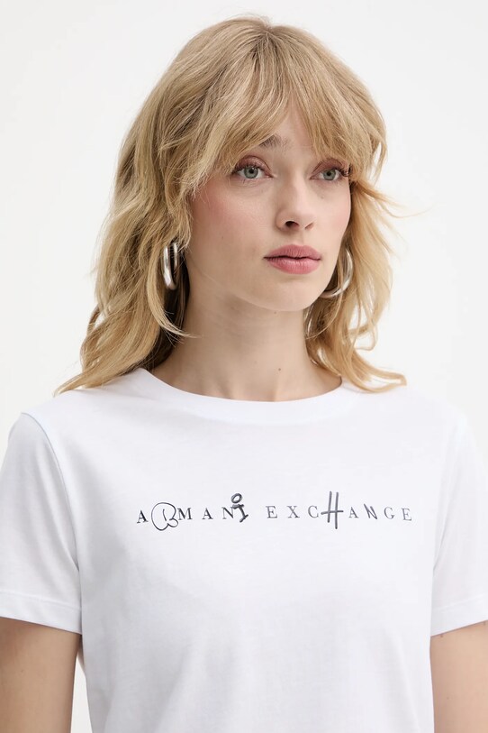 Bavlnené tričko Armani Exchange biela XW000391.AF10356