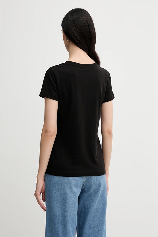 Armani Exchange t-shirt bawełniany XW000391.AF10356 czarny SS25