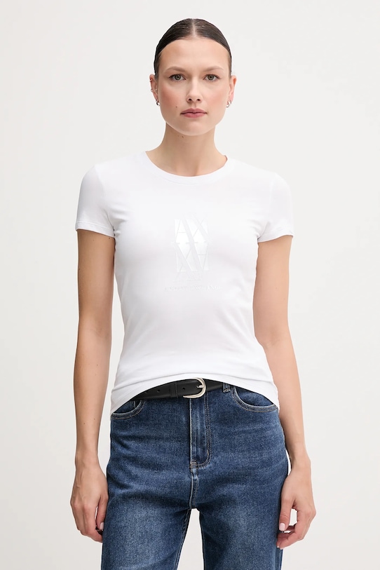 Armani Exchange t-shirt slim bianco XW000511.AF11929