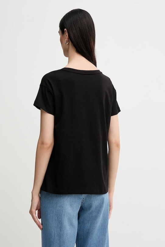 Armani Exchange t-shirt bawełniany XW000515.AF10359 czarny SS25