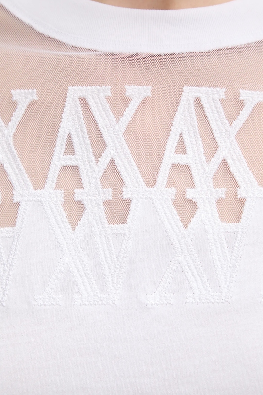 Bavlnené tričko Armani Exchange XW000516.AF10359 biela