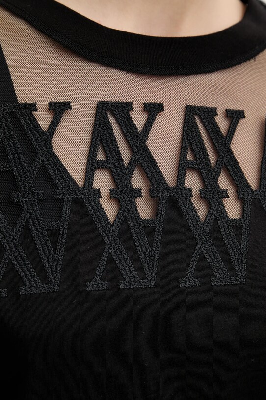 Bavlnené tričko Armani Exchange XW000516.AF10359 čierna