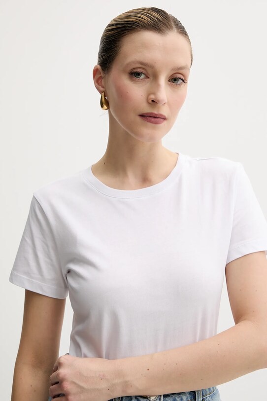 Armani Exchange t-shirt in cotone bianco XW000528.AF10356