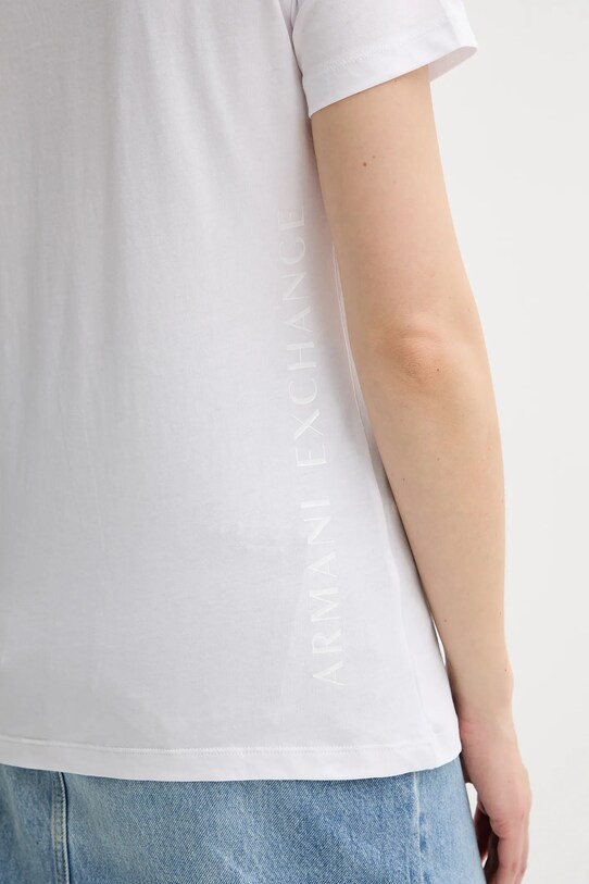 Armani Exchange t-shirt in cotone XW000528.AF10356 bianco