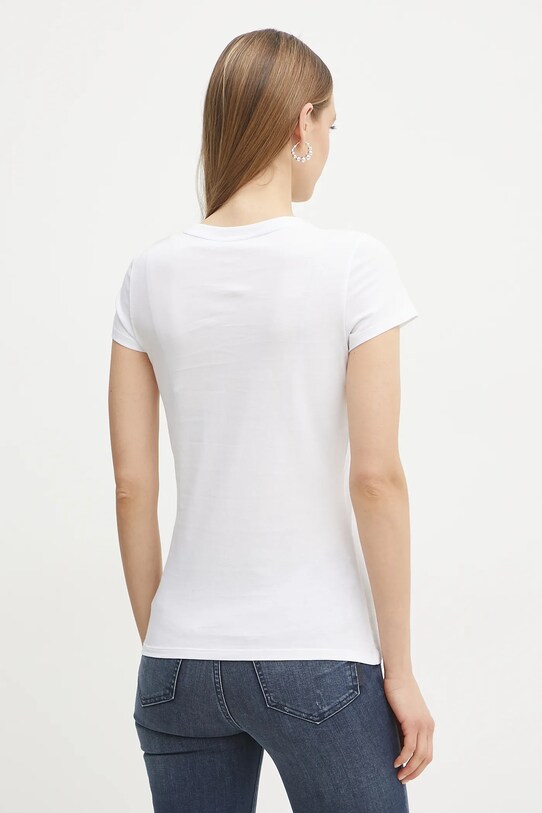 Oblečení Bavlněné tričko Armani Exchange XW000530.AF10359 bílá