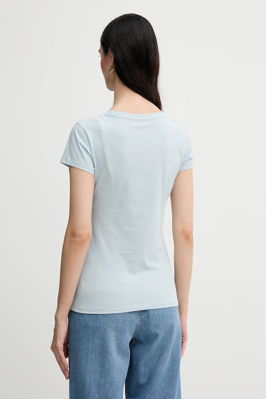 Bavlněné tričko Armani Exchange XW000530.AF10359 modrá SS25