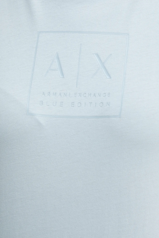 Bavlněné tričko Armani Exchange modrá XW000530.AF10359