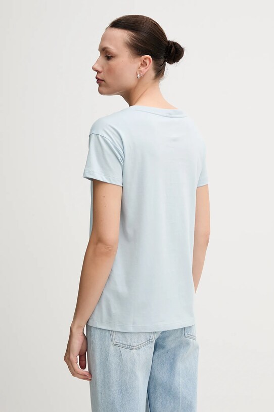 Bavlnené tričko Armani Exchange XW000531.AF10359 modrá SS25