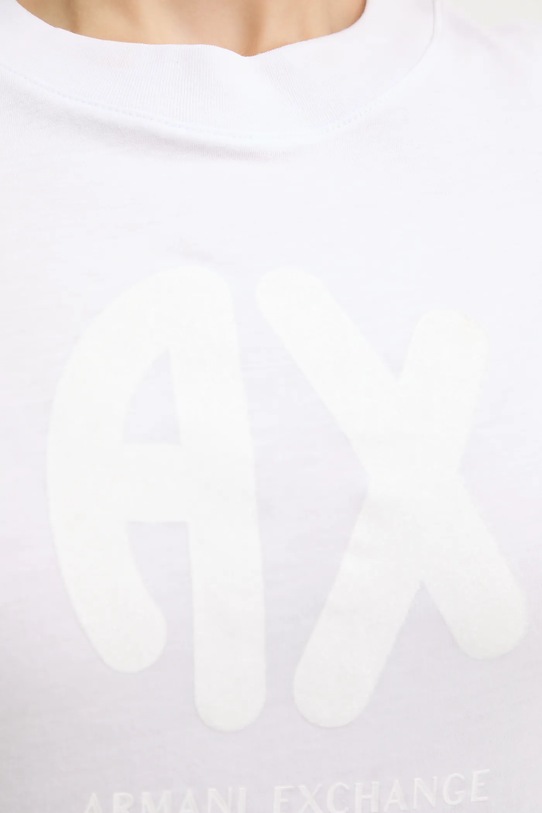 Хлопковая футболка Armani Exchange XW000548.AF10359 белый