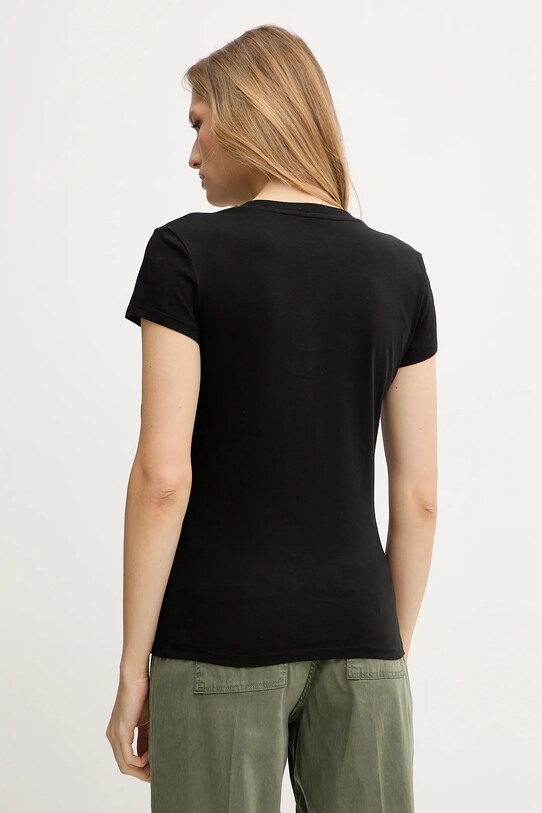 Одежда Хлопковая футболка Armani Exchange XW000553.AF12064 чёрный
