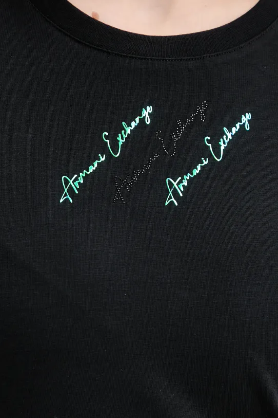Armani Exchange t-shirt XW000599.AF10355 czarny