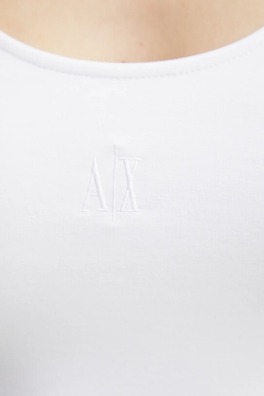 Armani Exchange top XW000829.AF13729.NOS bianco