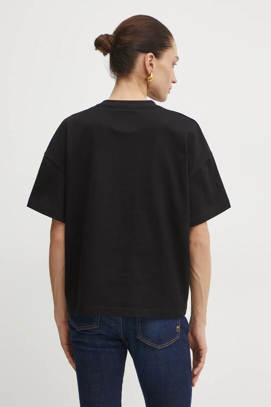 Odzież Armani Exchange t-shirt bawełniany XW001182.AF15085.NOS czarny
