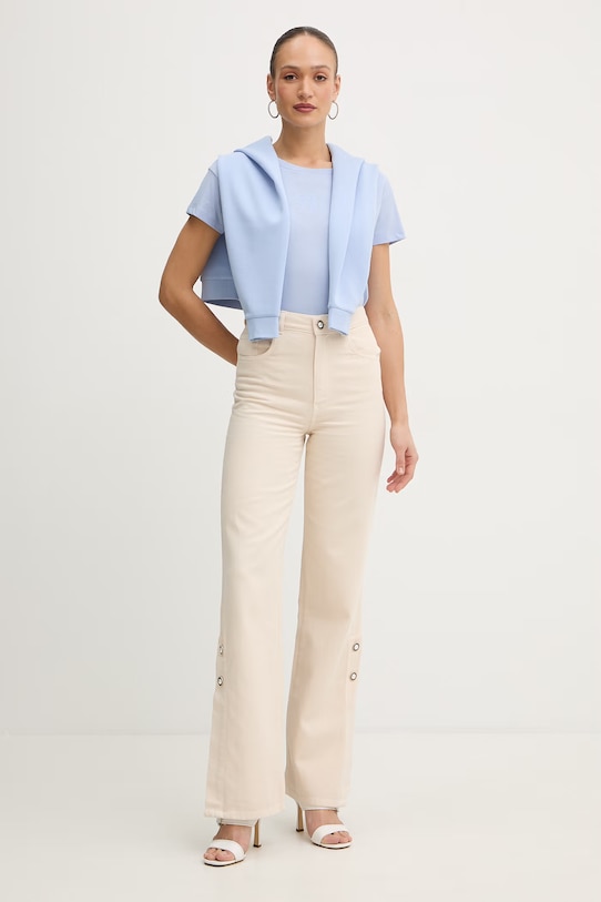 Памучна тениска Armani Exchange XW000830.AF10356 син SS26