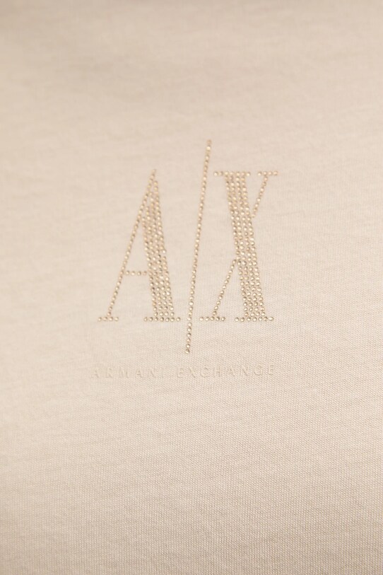 Armani Exchange t-shirt in cotone XW000830.AF10356 beige