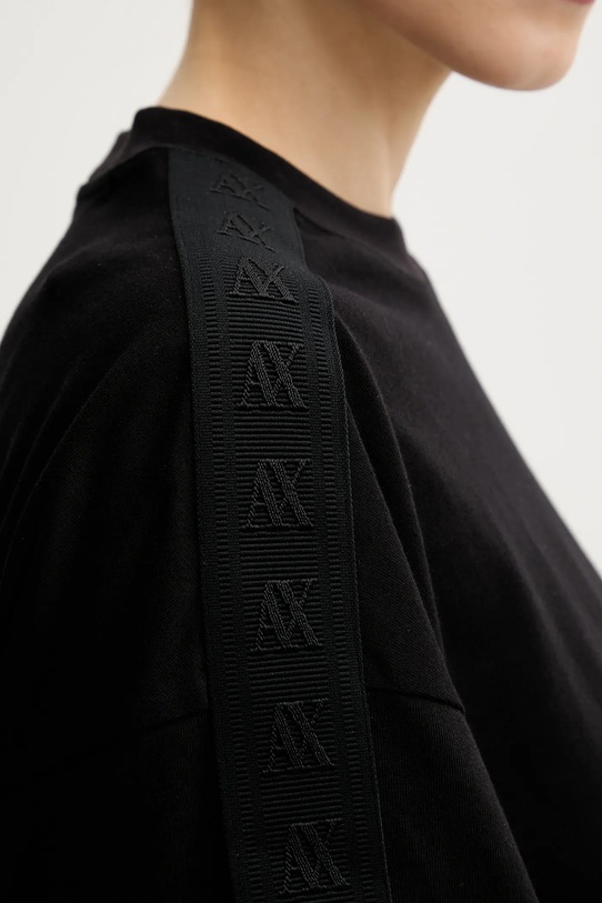 Armani Exchange pamut póló XW000514.AF11930 fekete