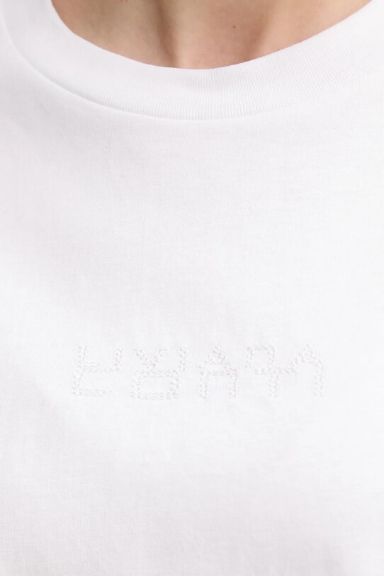 Хлопковая футболка Liviana Conti L5SW70 белый