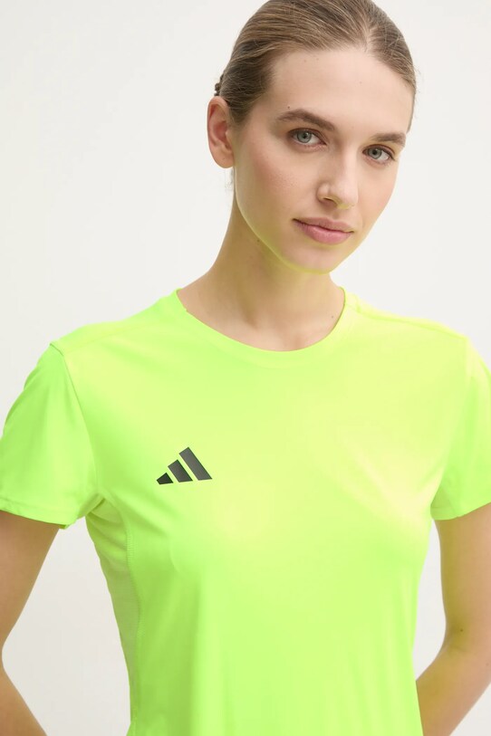 adidas Performance tricou de alergare Adizero verde IX2837