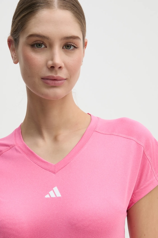 adidas Performance tricou de antrenament roz JN4661