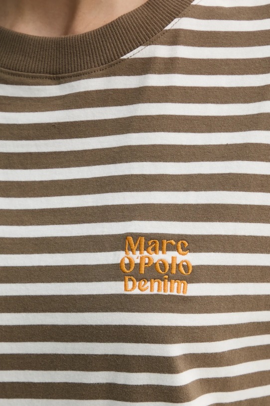 Bavlnené tričko Marc O'Polo biela 5000005953