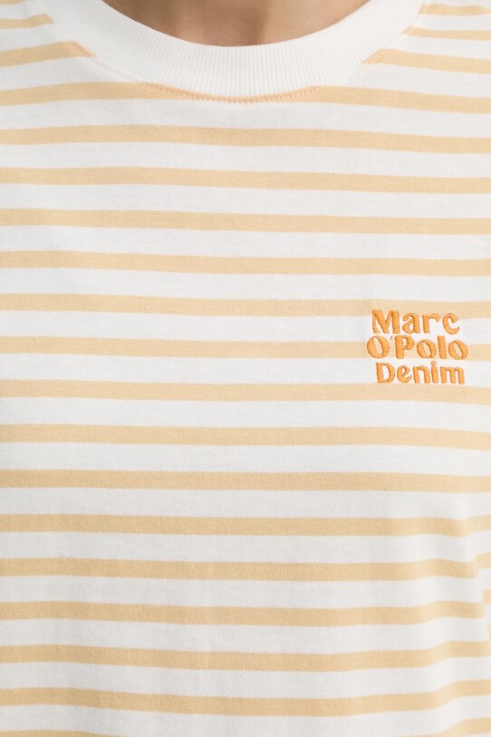 Бавовняна футболка Marc O'Polo 5000005953 білий