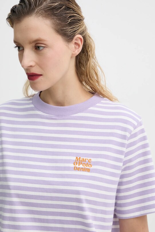 Marc O'Polo tricou din bumbac violet 5000005953