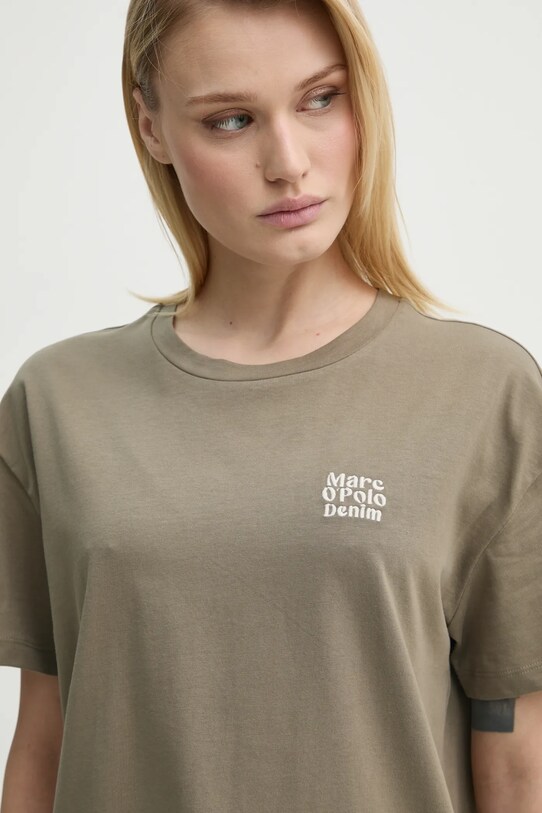 Marc O'Polo t-shirt in cotone verde 5000005916