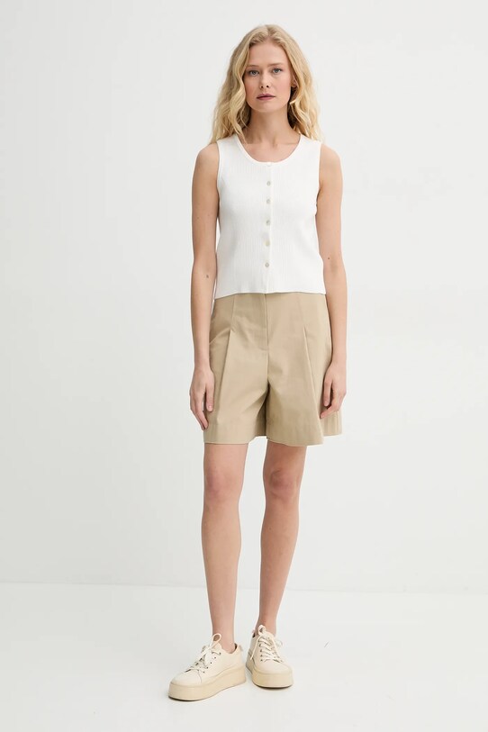 A.P.C. top debardeur ambre VIALM.F23410 alb SS25
