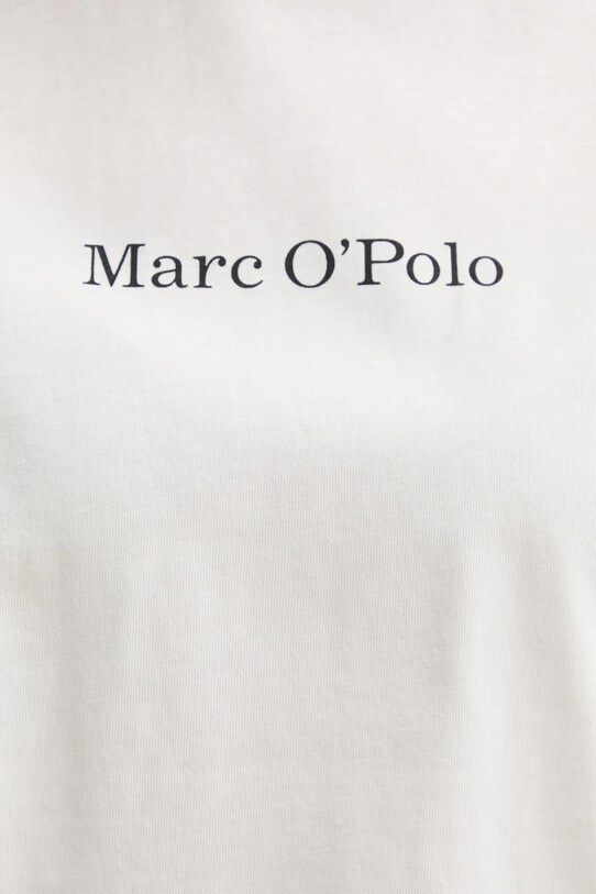 Marc O'Polo t-shirt bawełniany 502201251033 biały