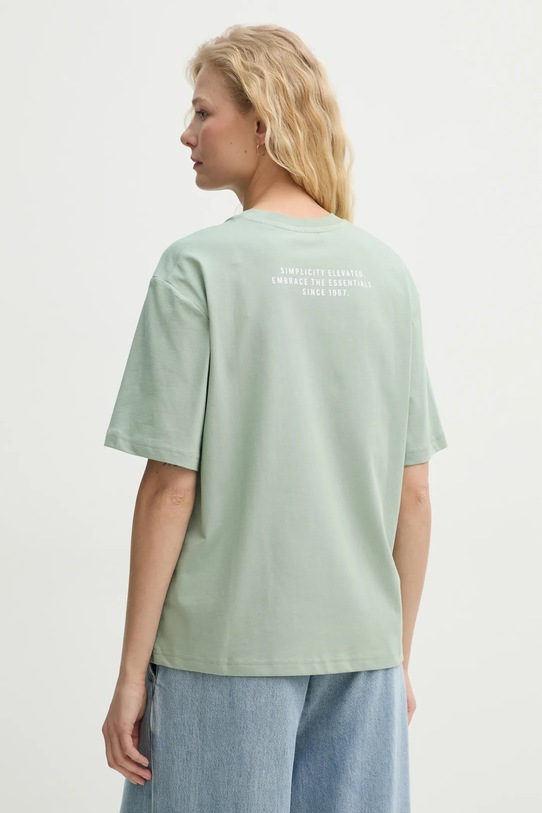 Odzież Marc O'Polo t-shirt bawełniany 502201251033 zielony