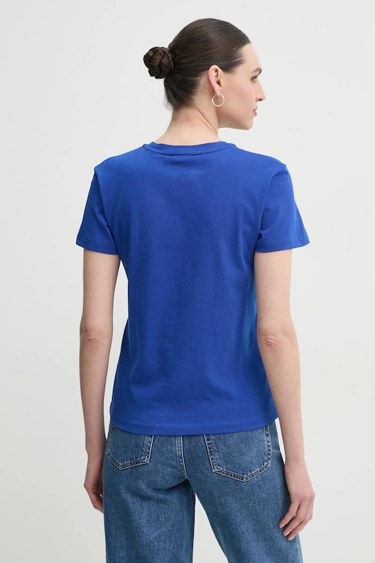 Odzież Marc O'Polo t-shirt bawełniany 502229351055 fioletowy