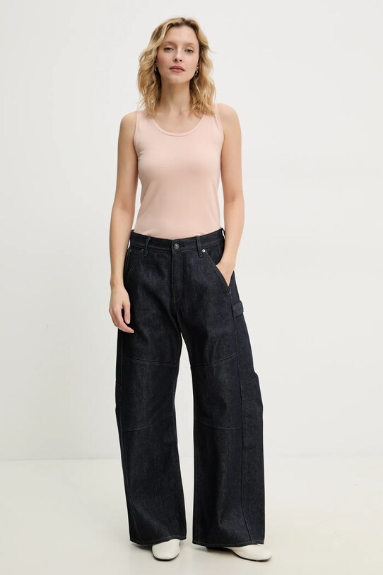 Marc O'Polo top 503200150001 portocaliu SS25