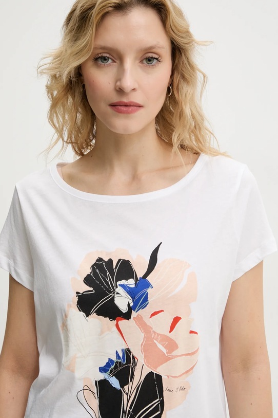 Marc O'Polo tricou din bumbac alb 503206751431