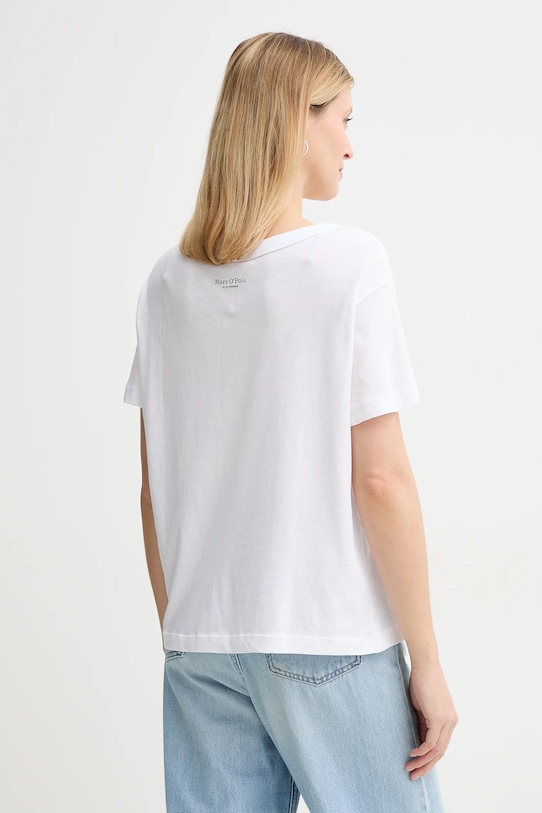 Одежда Хлопковая футболка Marc O'Polo 503226851069 белый