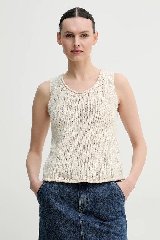 Marc O'Polo top uni bej 503513663029