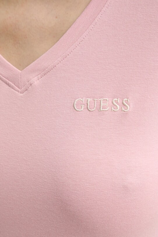 Футболка Guess NEW CARRIE рожевий O5RI02.KBBU1