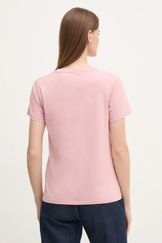 Oblačila Bombažna kratka majica Pepe Jeans LORETTA PL505994 roza