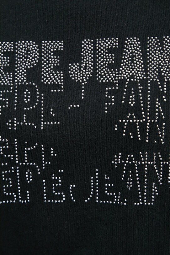 Хлопковая футболка Pepe Jeans LIRA PL505996 чёрный