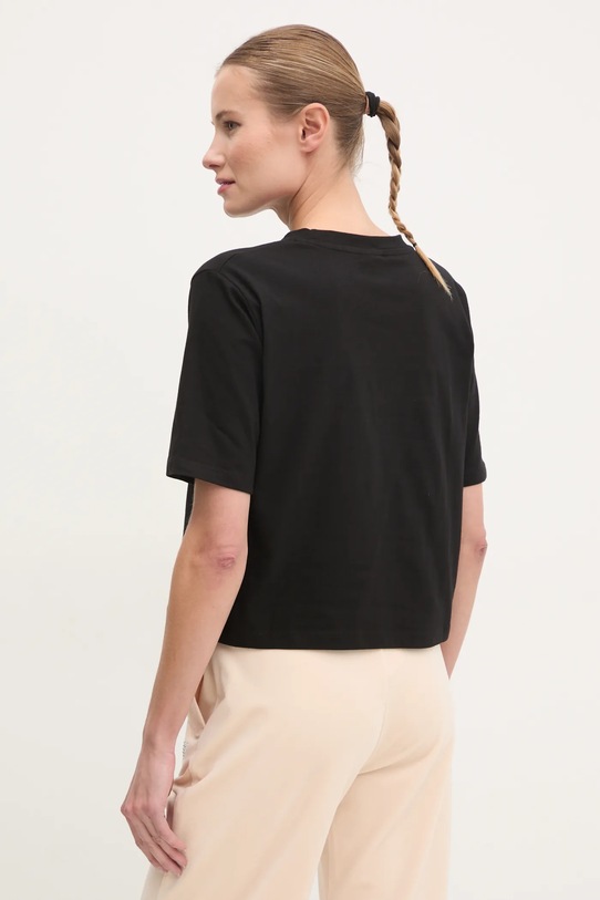 Дрехи Памучна тениска Guess RHINESTONE V5RI09.I3Z14 черен