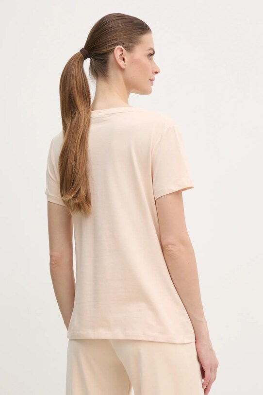 Îmbrăcăminte Guess tricou MARGOT V5RI16.J1314 bej
