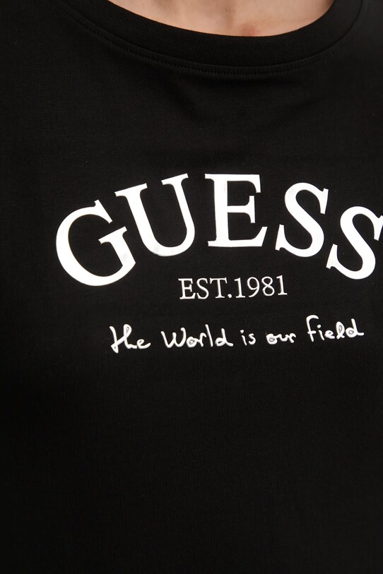 Guess tricou MARGOT V5RI16.J1314 negru