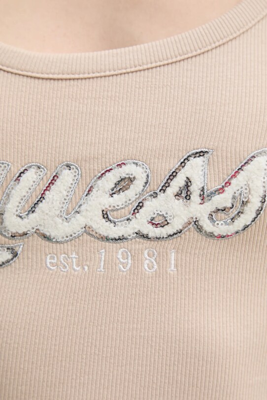 Guess top CHENILLE bej W5RP03.KA0H1
