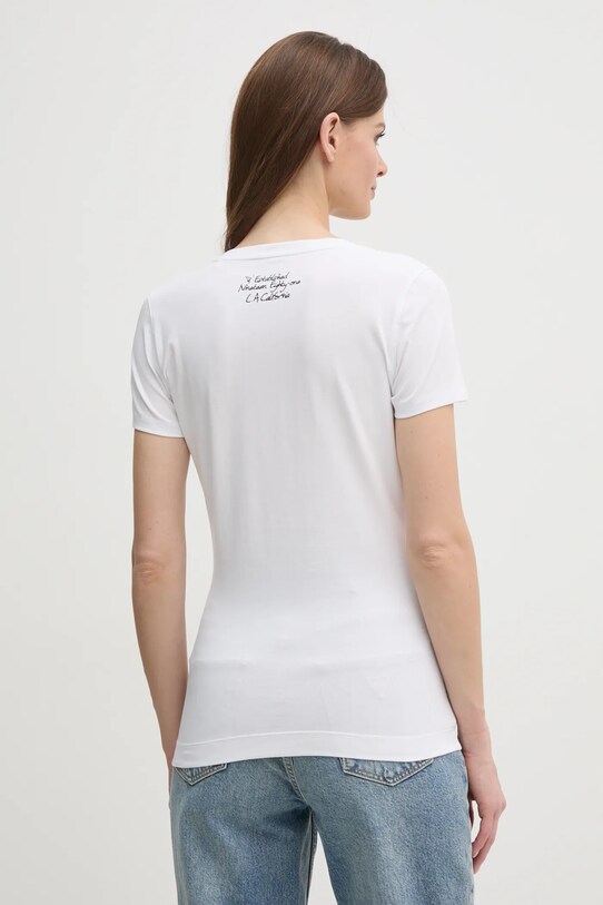 Îmbrăcăminte Guess tricou W5RI00.J1314 alb