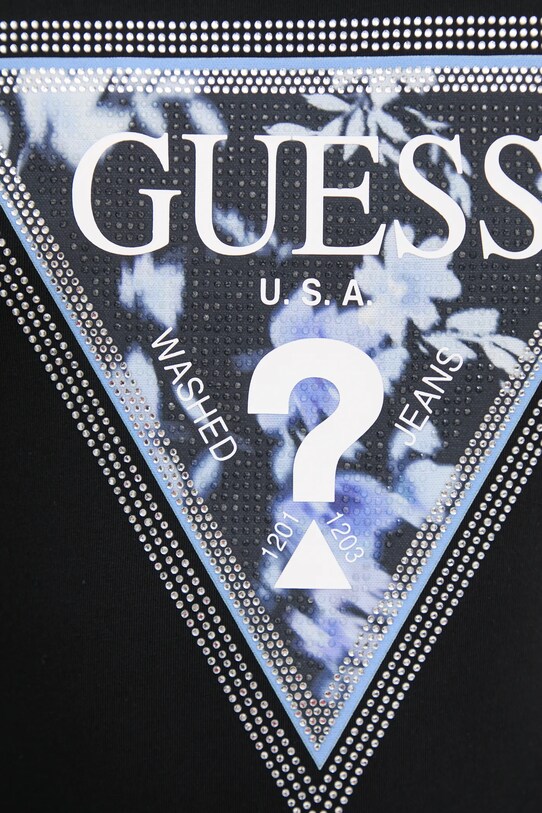 Футболка Guess чорний W5RI00.J1314