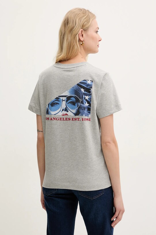 Odzież Guess t-shirt W5RI04.I3Z14 szary