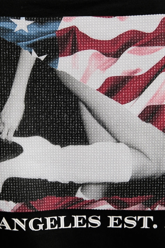 Guess t-shirt czarny W5RI04.I3Z14